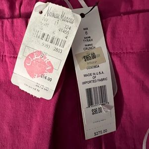 Strapless dress with pockets , pink